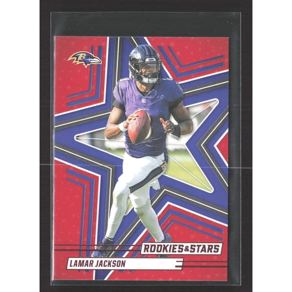 2025 Panini Rookies & Stars Lamar Jackson Baltimore Ravens #51 Football Card