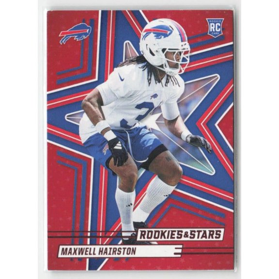 2025 Panini Rookies & Stars Red RC #159 Maxwell Hairston Buffalo Bills Football Card