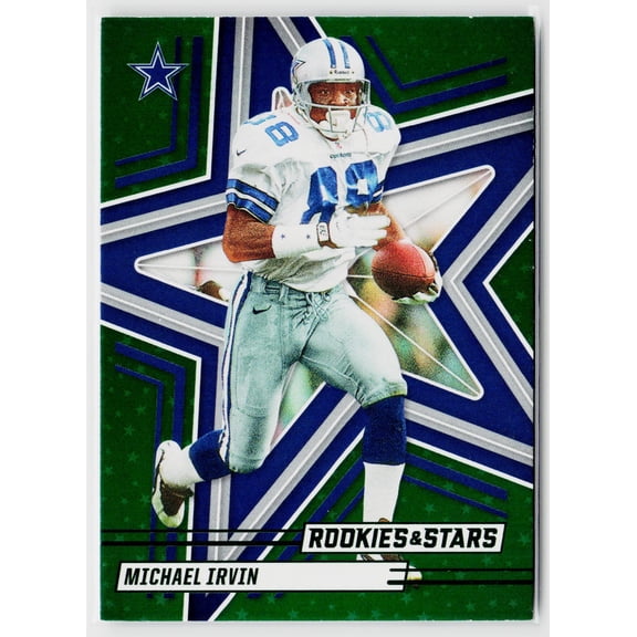 2025 Panini Rookies & Stars Michael Irvin #40 Green