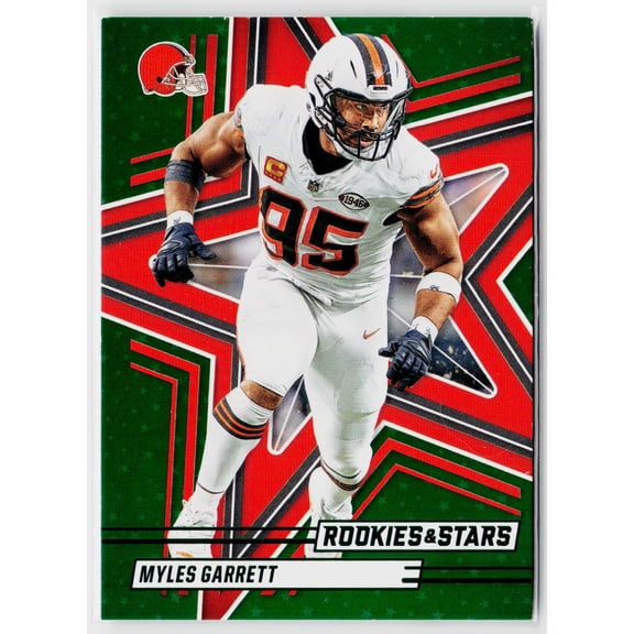 2025 Panini Rookies & Stars Myles Garrett #58 Green