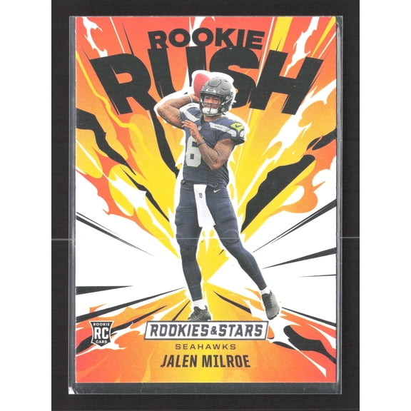 2025 Panini Rookies & Stars Rookie Rush Jalen Milroe #5 RC