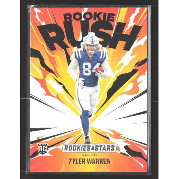 2025 Panini Rookies & Stars Rookie Rush Tyler Warren #18 RC