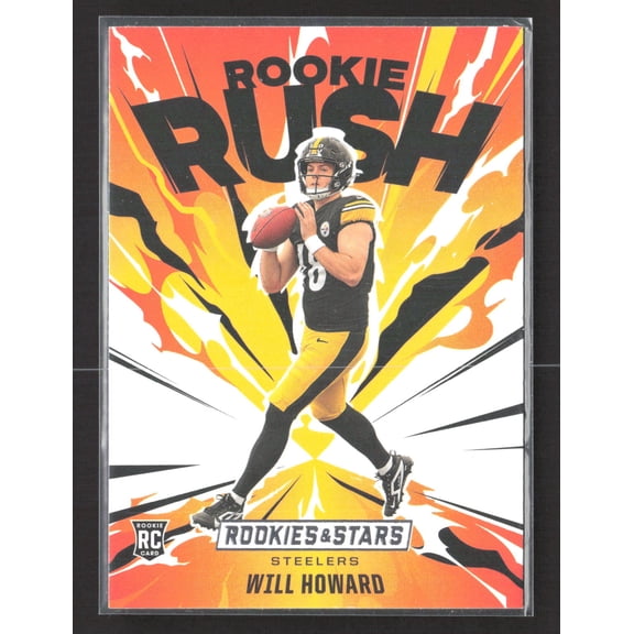 2025 Panini Rookies & Stars Rookie Rush Will Howard #13 RC