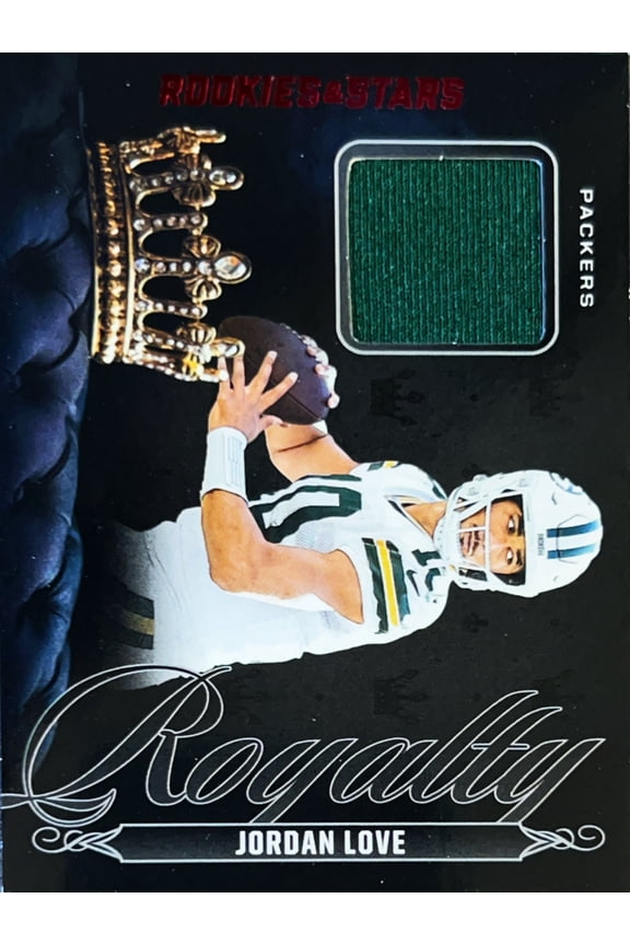 2025 Panini Rookies & Stars Royalty Jordan Love #R-JLE Memorabilia