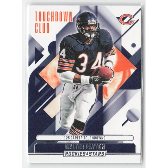 2025 Panini Rookies & Stars Walter Payton #6 Touchdown Club