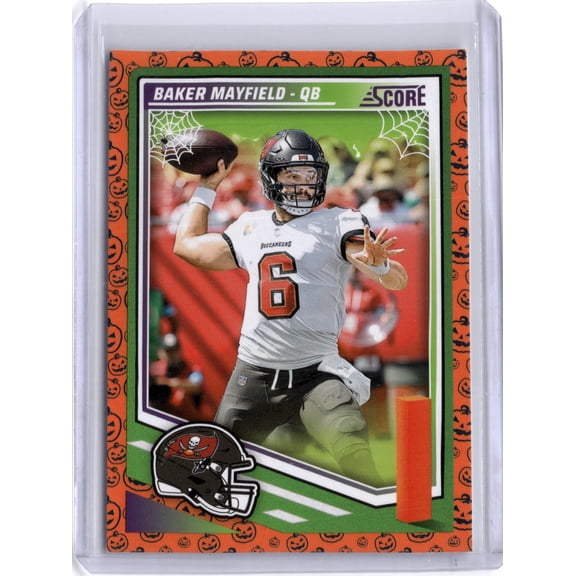 2025 Panini Score Baker Mayfield #213 Tampa Bay Buccaneers NFL Football Trading Card