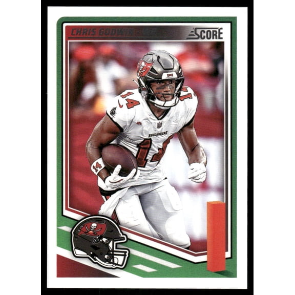 2025 Panini Score Chris Godwin Tampa Bay Buccaneers #188 Football Card Excellent