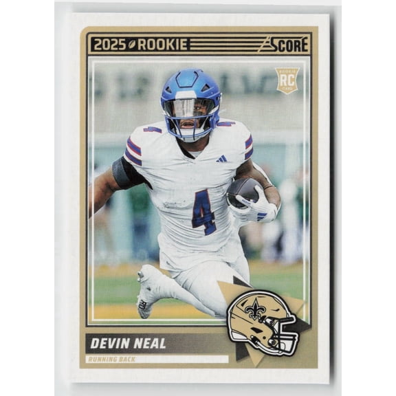 2025 Panini Score Devin Neal #40 RC