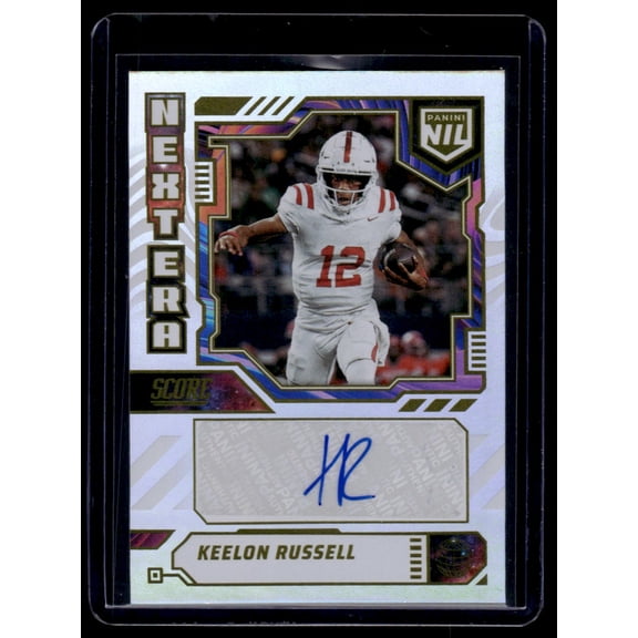 2025 Panini Score Nextera Keelon Russell #NEN-KRU Auto