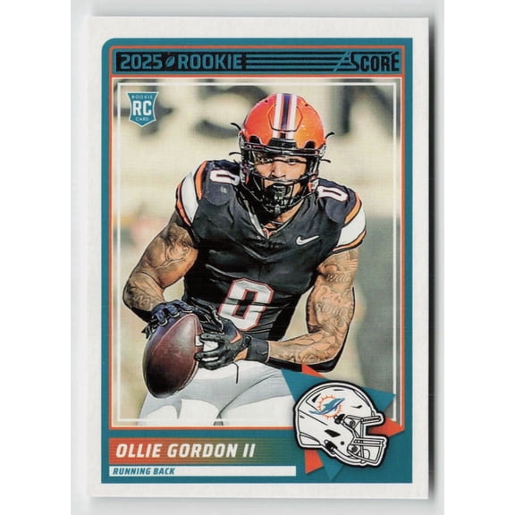 2025 Panini Score Ollie Gordon II #10 RC