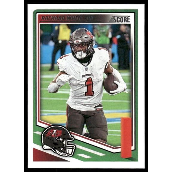 2025 Panini Score Rachaad White #150 Tampa Bay Buccaneers Football Card