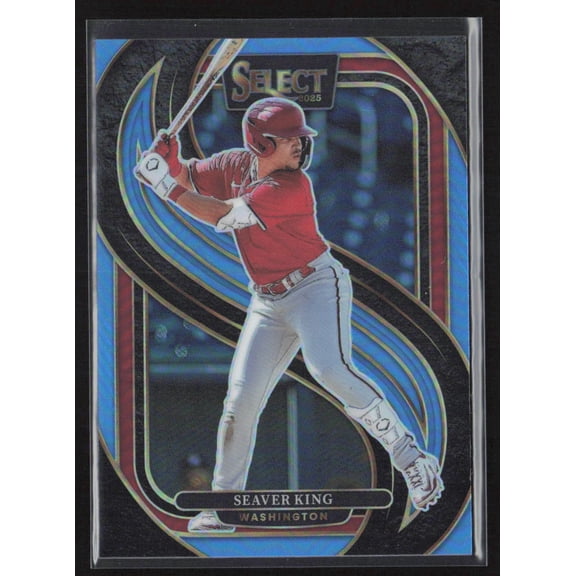 2025 Panini Select Baseball Light Blue Premier Prizm Seaver King #122 Blue /199