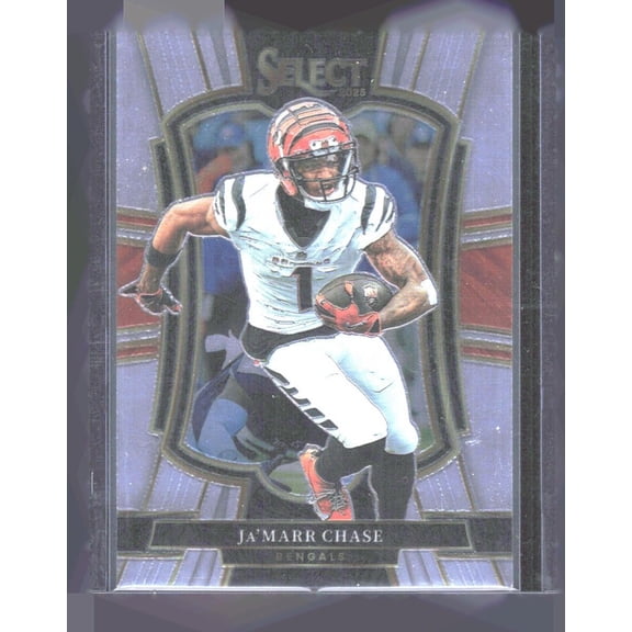 2025 Panini Select Ja'Marr Chase #157 Cincinnati Bengals Football Card