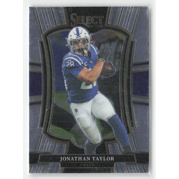 2025 Panini Select Jonathan Taylor #132 Indianapolis Colts Football Card Near Mint Indianapolis Colts NFL FOOTBALL Trading Card