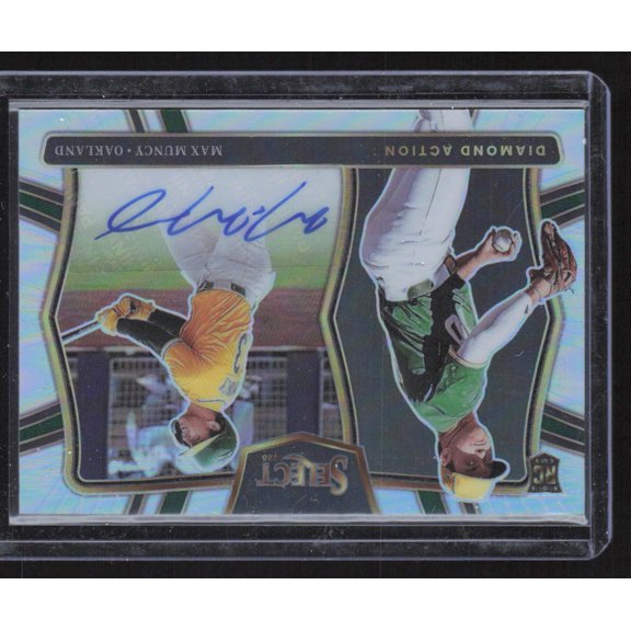 2025 Panini Select Prizm Diamond Action Max Muncy #DAS-MM Silver RC