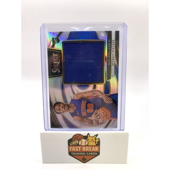 2025 Panini Select Prizm Ron Holland II #JRS-HOL Silver RC Memorabilia