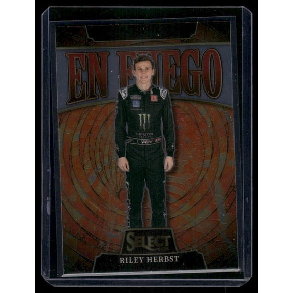 2025 Panini Select Racing Riley Herbst #25