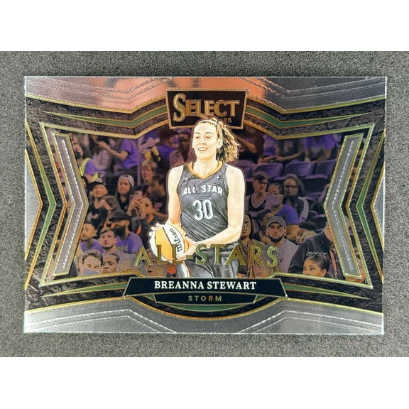 2025 Panini Select WNBA All-Stars #5 Breanna Stewart Seattle Storm Basketball Card Seattle Storm NBA BASKETBALL Trading Card