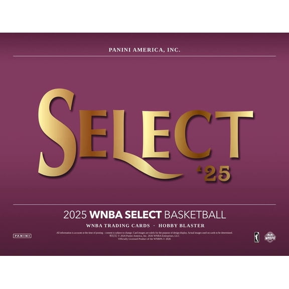 2025 Panini Select WNBA Basketball Hobby Blaster Box