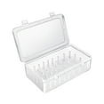 thumbnail image 1 of Piping Tips Storage Box With Fixed Pins,42 Pegs Piping Tip Set Organizer Case,Cakes Decorating Kit Storage Organizer, 1 of 4