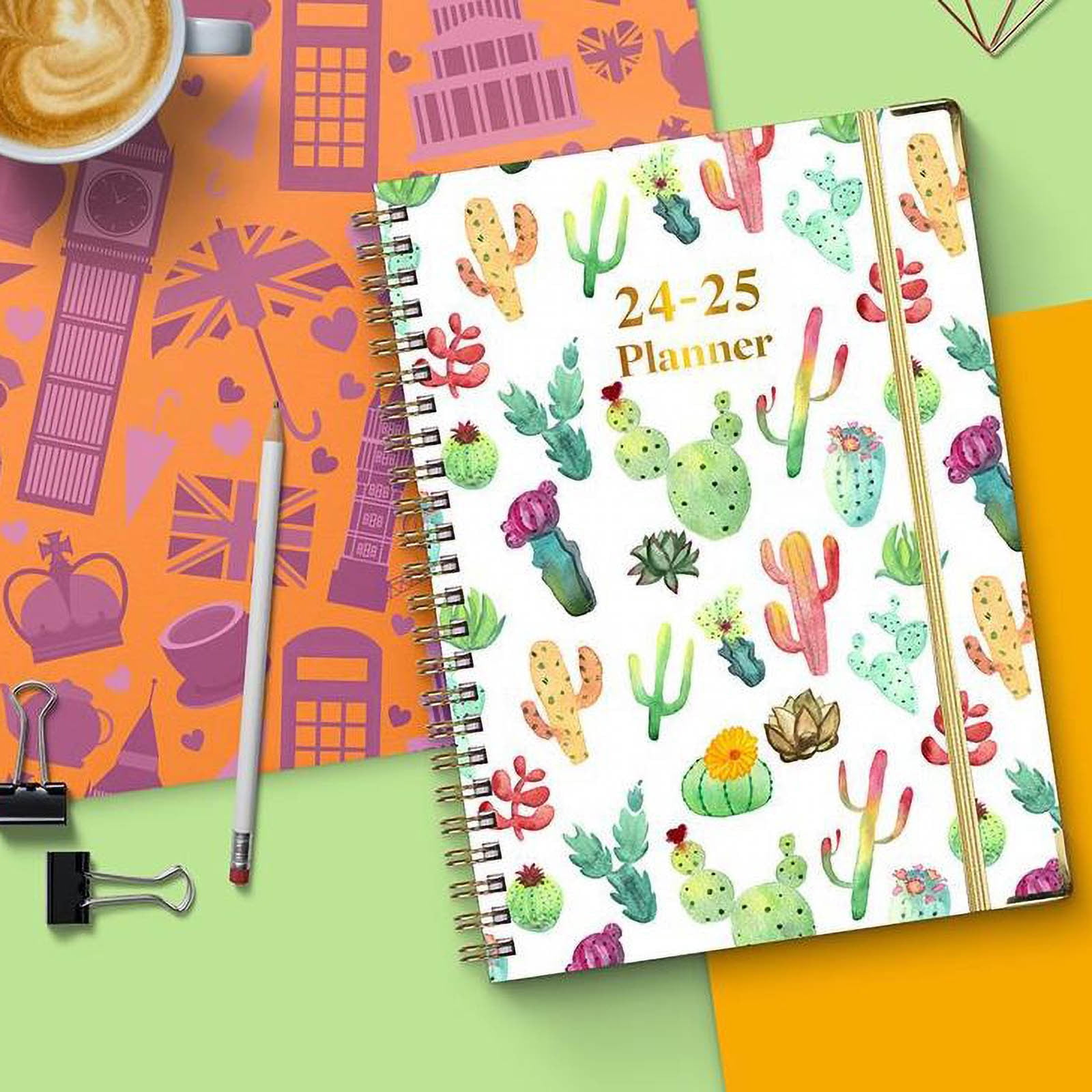 2025 Planner, 6.5"x8.2" 14 Months (June 2024 July 2025), Daily