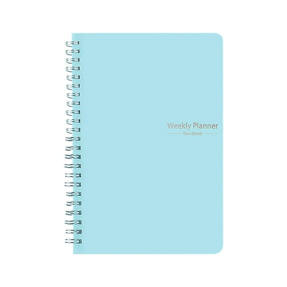 2025 Planner, Annual Monthly and Weekly Calendar Planner, January 2025 - December 2025, Inner Pocket, 5.6" x 8.1" A5 Size, Perfect for Office Home Supplies, Spiral Bound, 4 Colors(Blue)