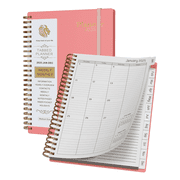 2025 Planner -DoDoMagxanadu Weekly & Monthly Planner January 2025-December 2025,(6.1”x8.5”),Spiral Bound Planner 2025 with Tabs