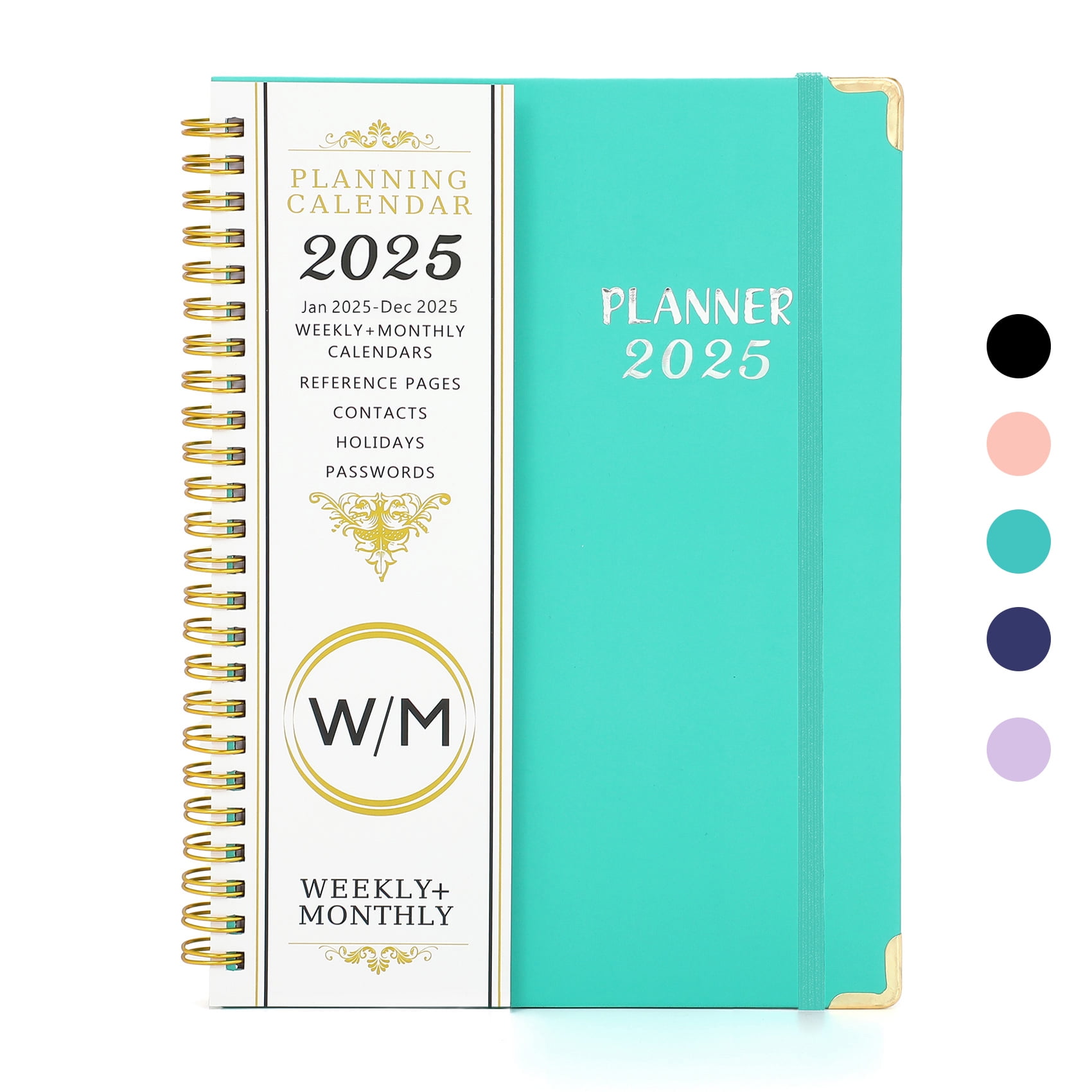 2025-planner-jan-dec-2025-6-3-x8-5-annual-weekly-monthly-planner-with-calendar-tabs-agenda-calendar-organizer-for-men-women-walmart-com
