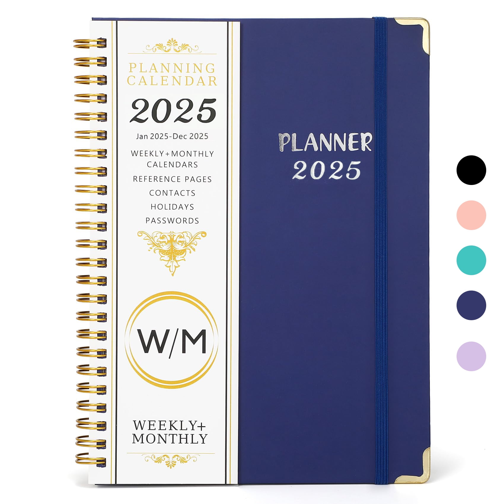 Five Year Calendar 2021 to 2025: 60 Months Yearly Planner