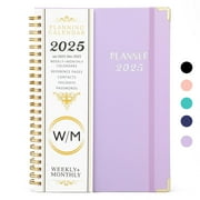 2025 Planner(Jan-Dec.2025,6.3"x8.5"),Annual Weekly Monthly Planner with Calendar Tabs,Agenda Calendar Organizer for Men Women