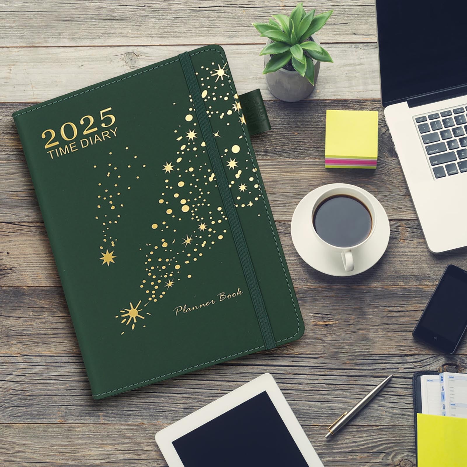 2025 Planner 2025 Time Diary Calendar Planner Book, January 2025 to