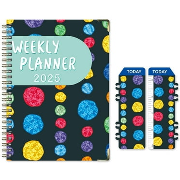 2025 Planner, Weekly and Monthly Calendar/Planner, Jan-Dec 2025, 6.3" x 8.5"