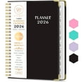 thumbnail image 1 of 2026 Planner Weekly Monthly Planner Calendar Notebook(Jan-Dec.2026,6.3"x8.5")Daily Agenda Schedule Planner 2026 for Office,Home,Academic Supplies, 1 of 7