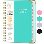 2026 Planner Weekly Monthly Planner Calendar Notebook(Jan-Dec.2026,6.3"x8.5")Daily Agenda Schedule Planner 2026 for Office,Home,Academic Supplies