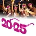 2025 Plastic Glasses Happy New Year's Eve Glasses Graduation 2025 Class Of 2025 Party Photo Prop