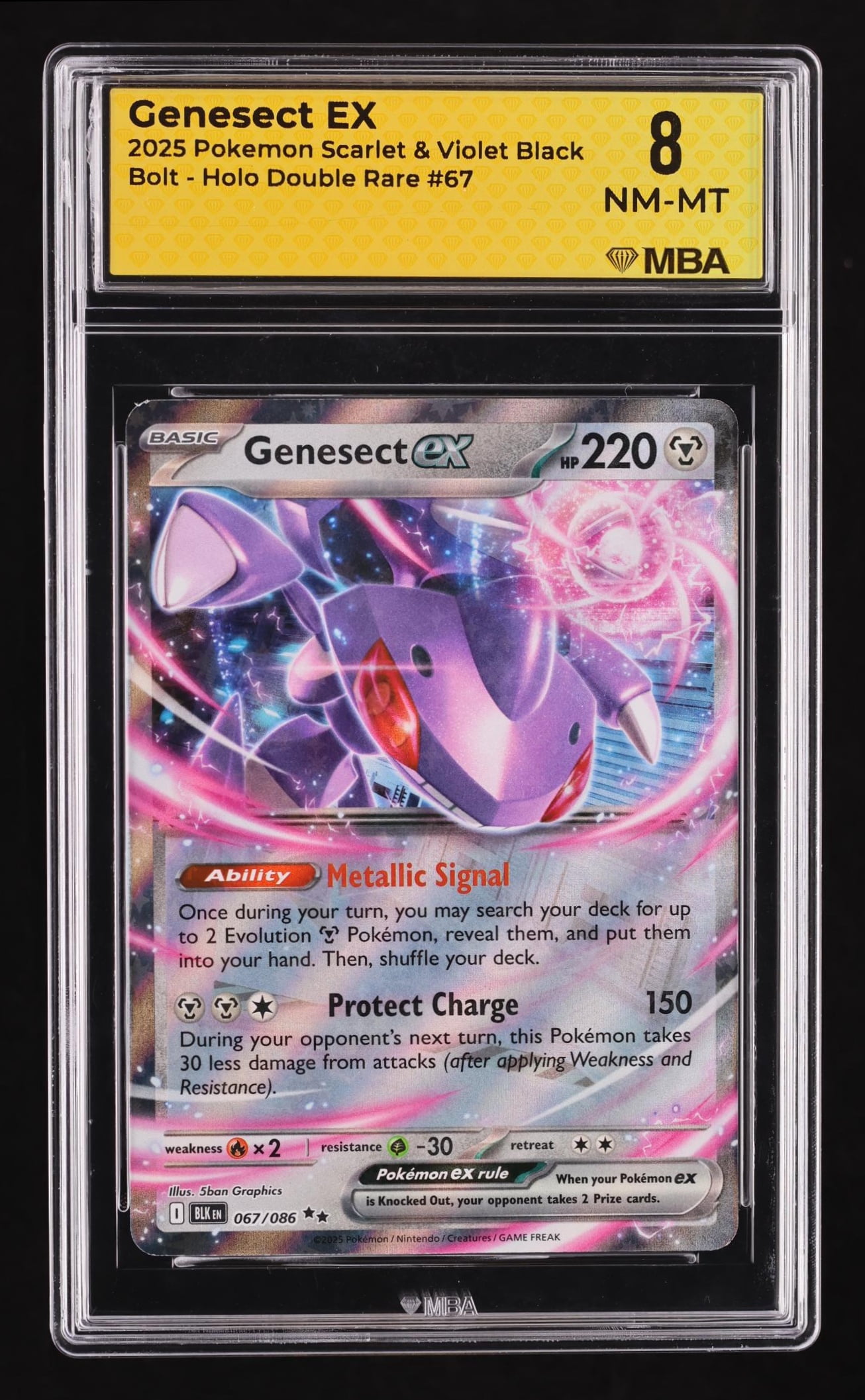 Genesect Card Genesect Card