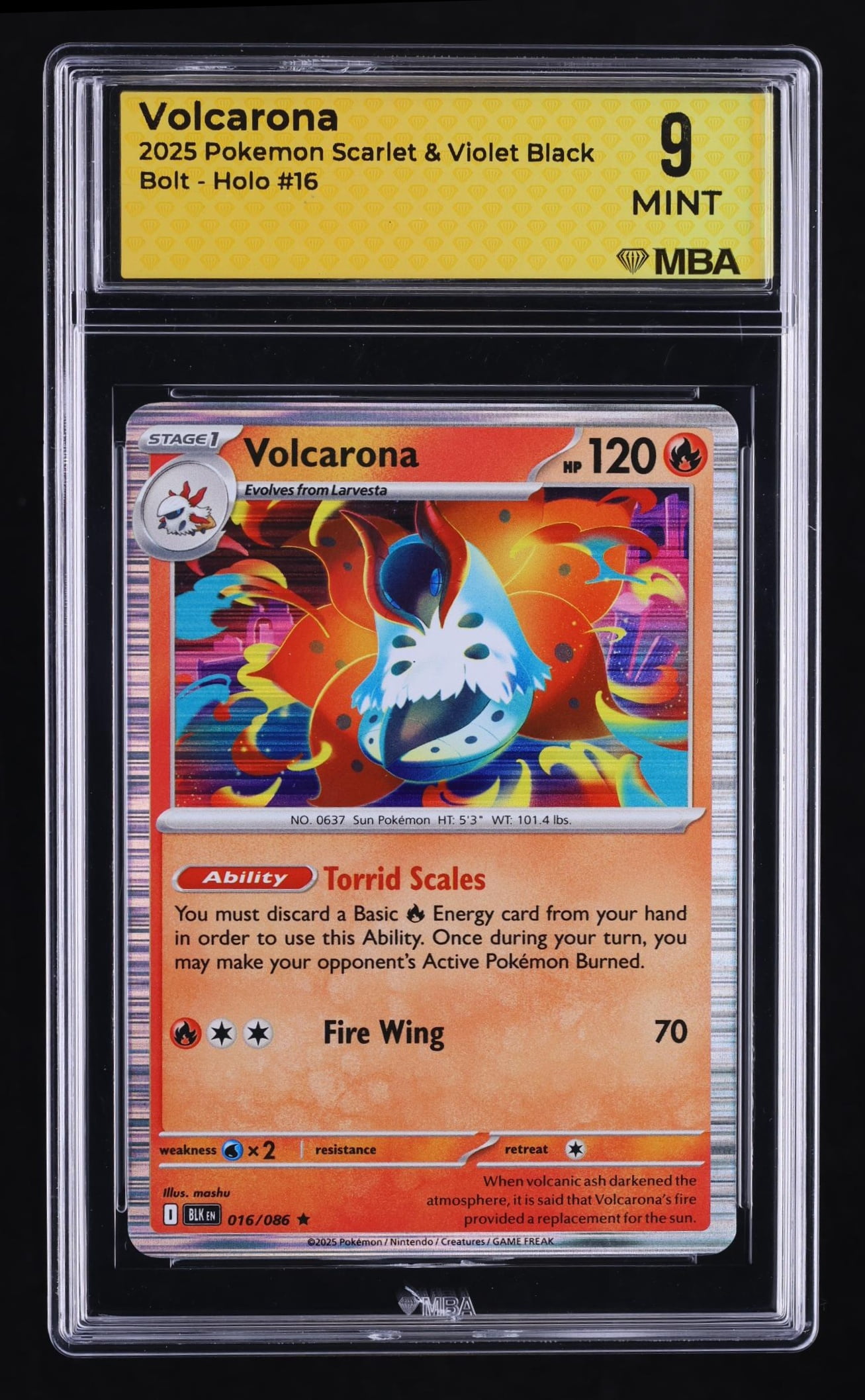 Volcarona Card Volcarona Card