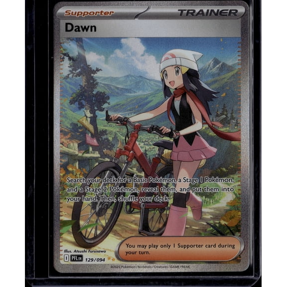 2025 Pokemon Scarlet & Violet Paldean Fates Dawn Secret Rare #129/94