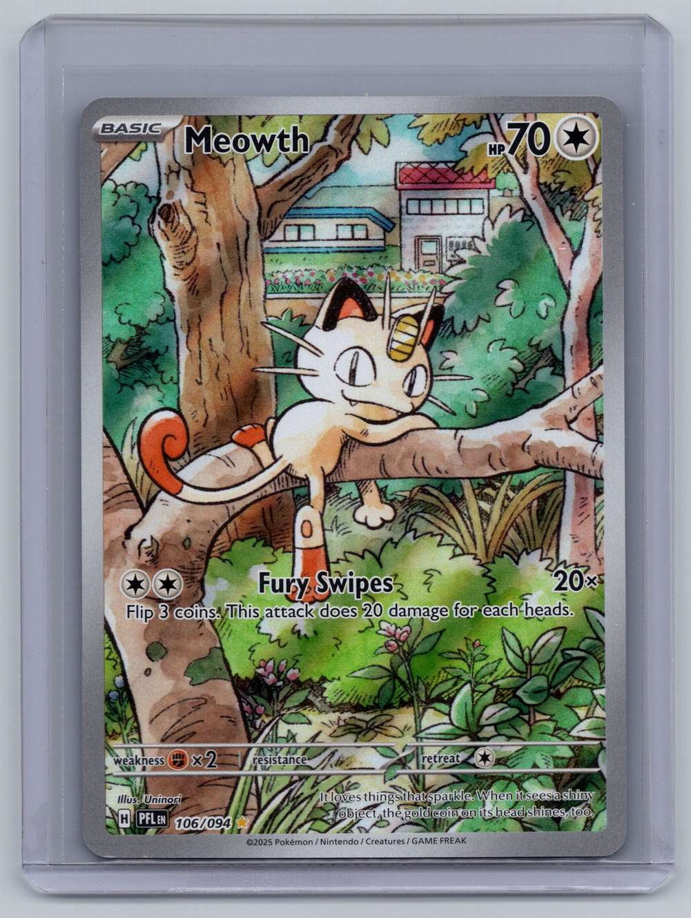 rare meowth card Pokemon Black and White Noble Victories #102/101 Secret Ho Rotterdam Comics variation to centering Pokemon - Meowth 052/165 -