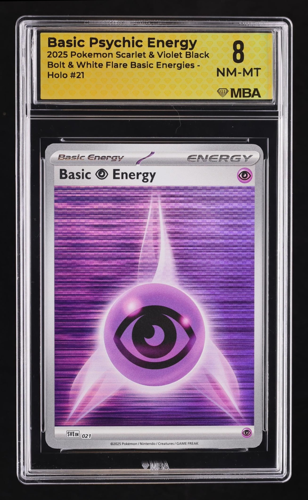 holographic energy pokemon card value Triple Acceleration Energy - 190/214 - Uncommon Reverse Holo Card - SM main image 1