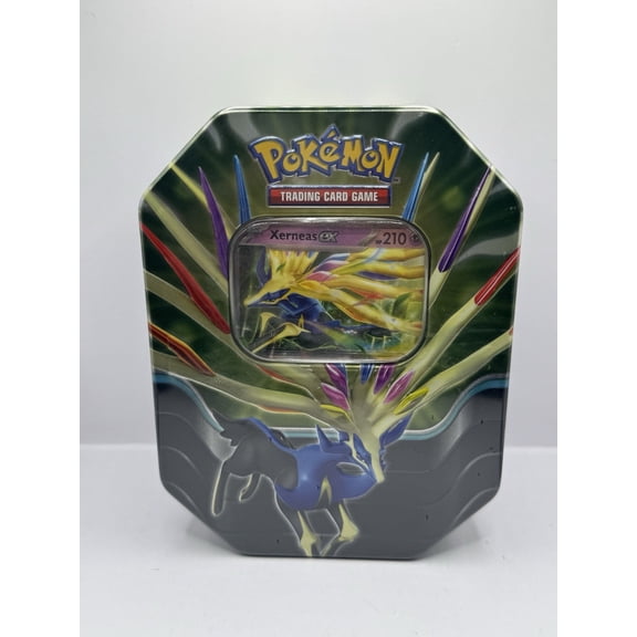 2025 Pokemon ex Azure Legends Tin - Xerneas ex - Factory Sealed