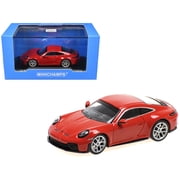 2025 Porsche 911 992.2 GT3 Touring Red Limited Edition to 240 pieces Worldwide 1/64 Diecast Model Car by Minichamps