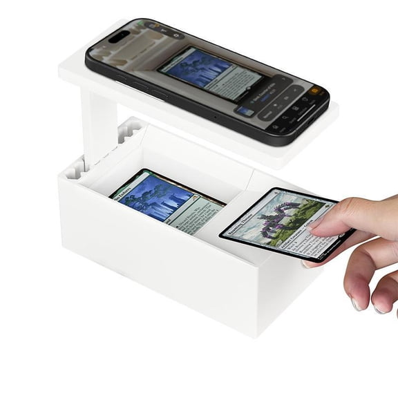 2025 Precision Card Scanner Stand - Card Scanner, Quickly Scan and Price Check Cards, Quick Pricing & Collection Tracking