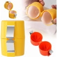 thumbnail image 1 of 2025 Premium Egg Shell Opener, Egg Shell Cutter Eggs Shell Separator for Raw Eggs, Multifunctional Egg Cutter Egg Cracker Separator for Home Kitchen Gadgets (Yellow), 1 of 10