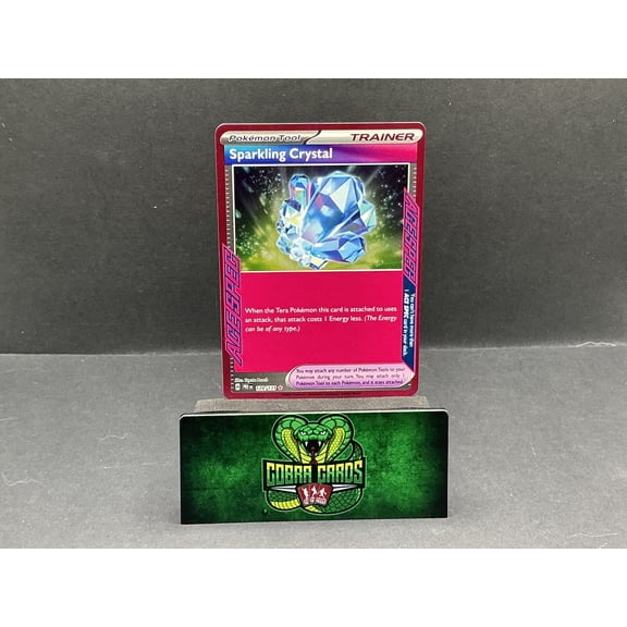 2025 Prismatic Evolutions Sparkling Crystal Holo three gold stars ACE #129/131