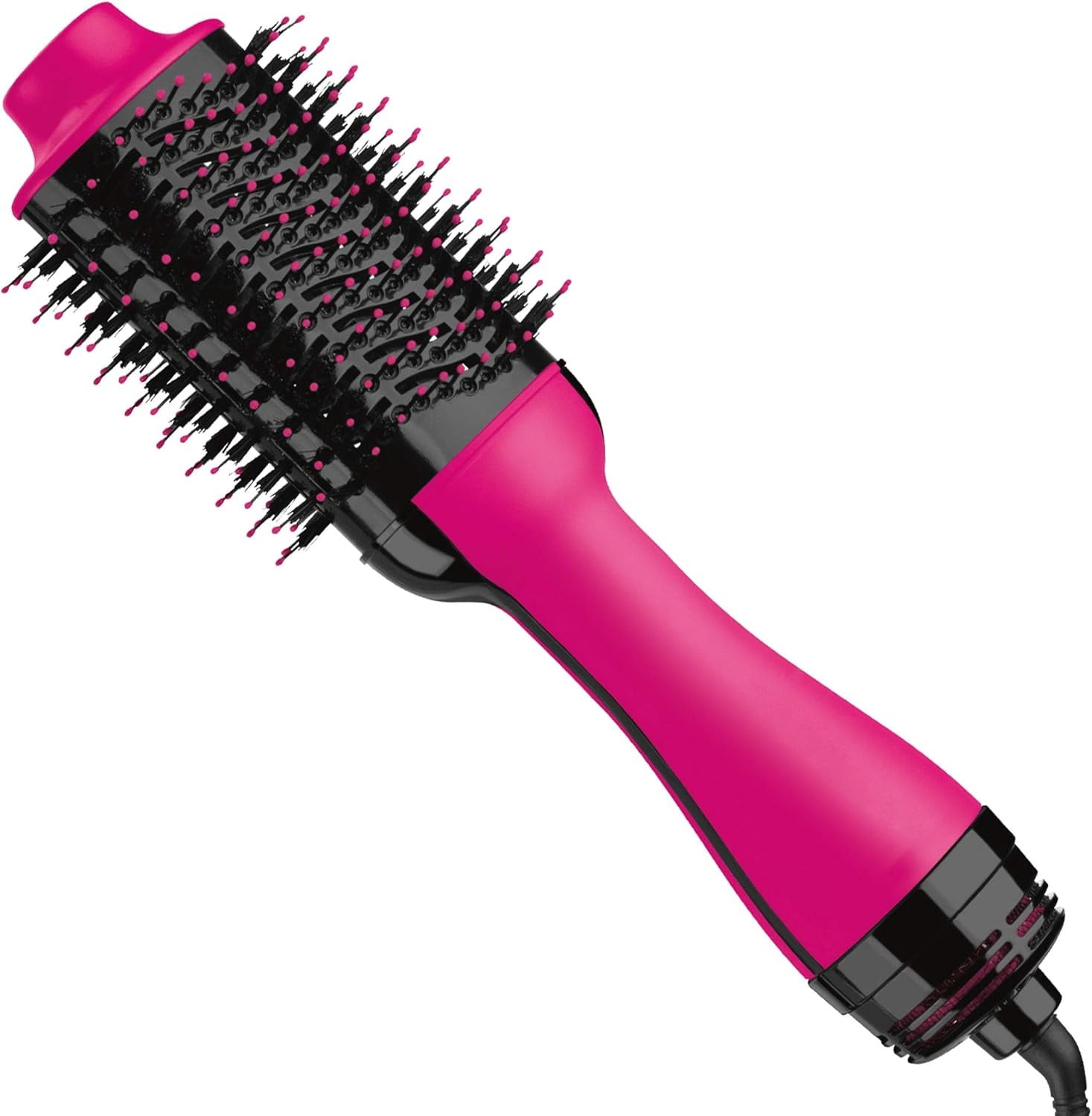 2025 Professional Ceramic Hair Styler - 3-in-1 Curling Iron, Straightener & Waver with LCD Display(Pink)