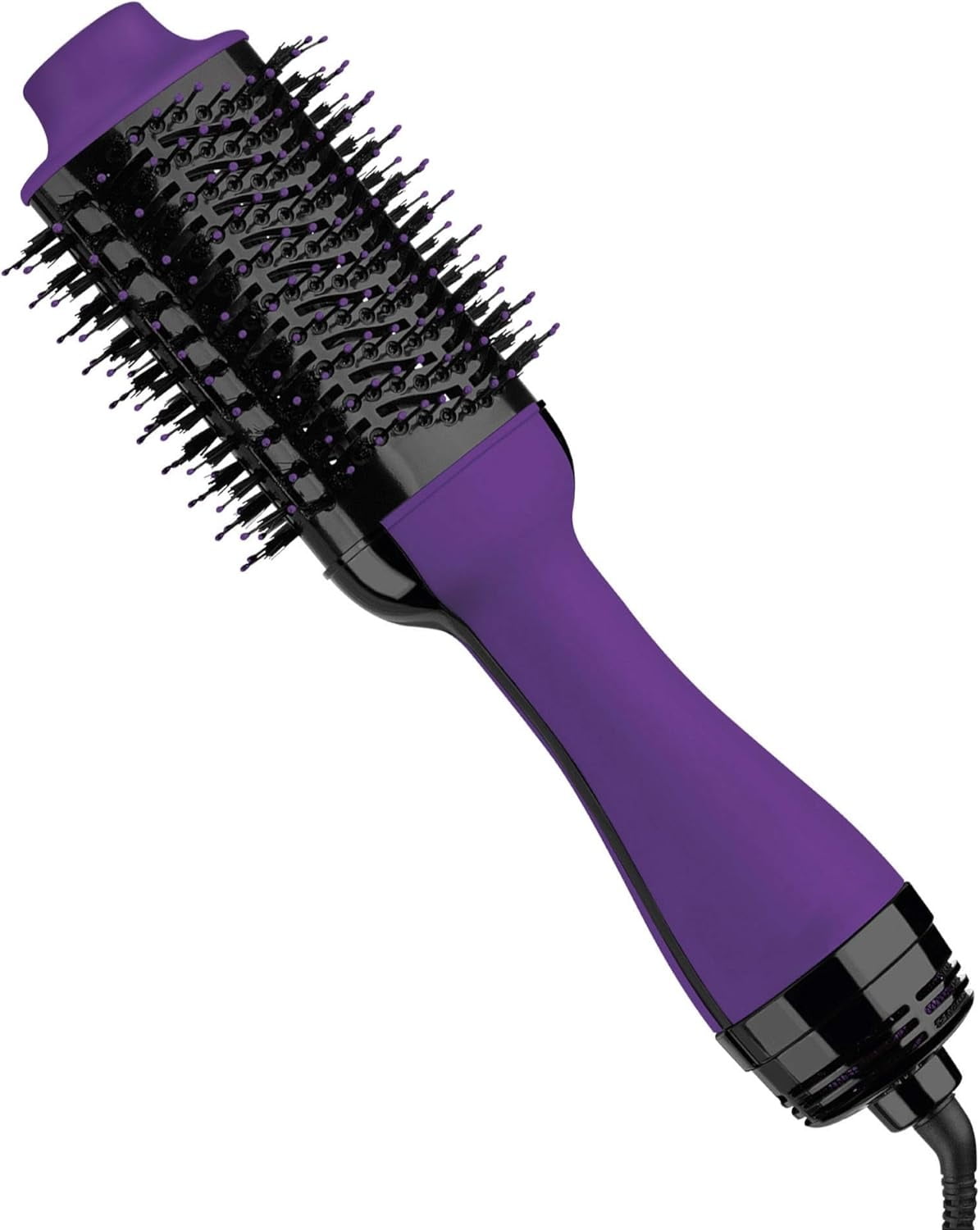 2025 Professional Ceramic Hair Styler - 3-in-1 Curling Iron, Straightener & Waver with LCD Display(Purple)