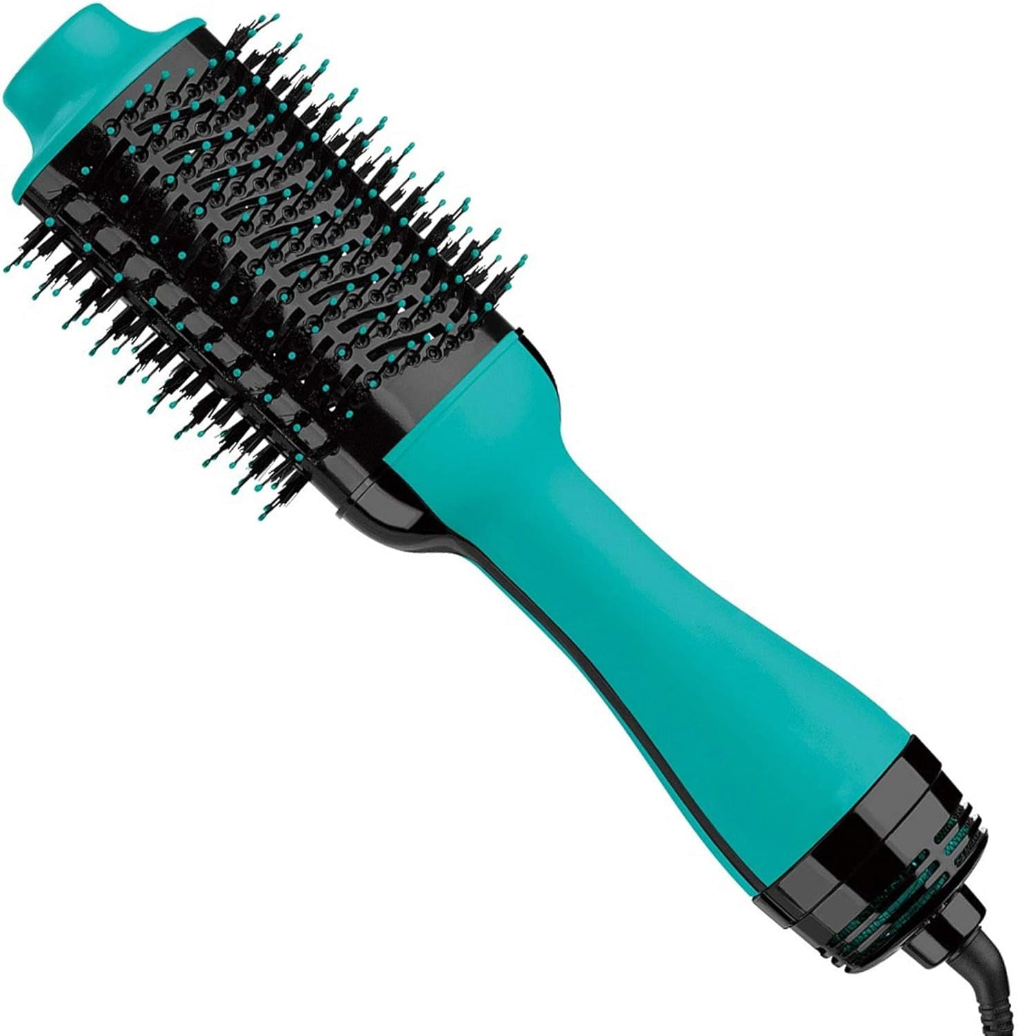 2025 Professional Ceramic Hair Styler - 3-in-1 Curling Iron, Straightener & Waver with LCD Display(Teal)