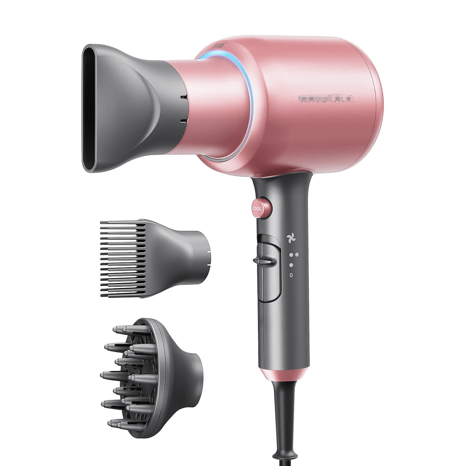 ドライヤー　Angelique le angelique mini hair blow dryer, pink cheetah - Walmart.com