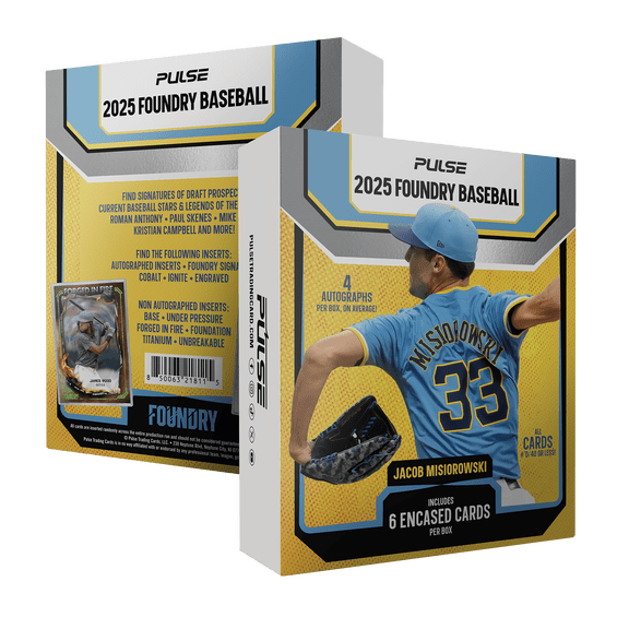 2025 Pulse Foundry Baseball Hobby Box - 4 Autographs Per Box
